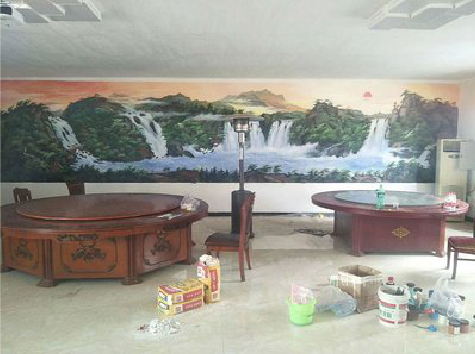 新昌墙绘-写实风景