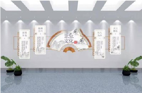 新昌企业文化墙设计的核心要素。