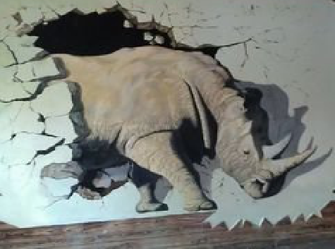 新昌在墙绘中，如何绘制3D效果？