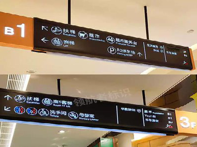 新昌如何通过商场标识牌引导客流分布？